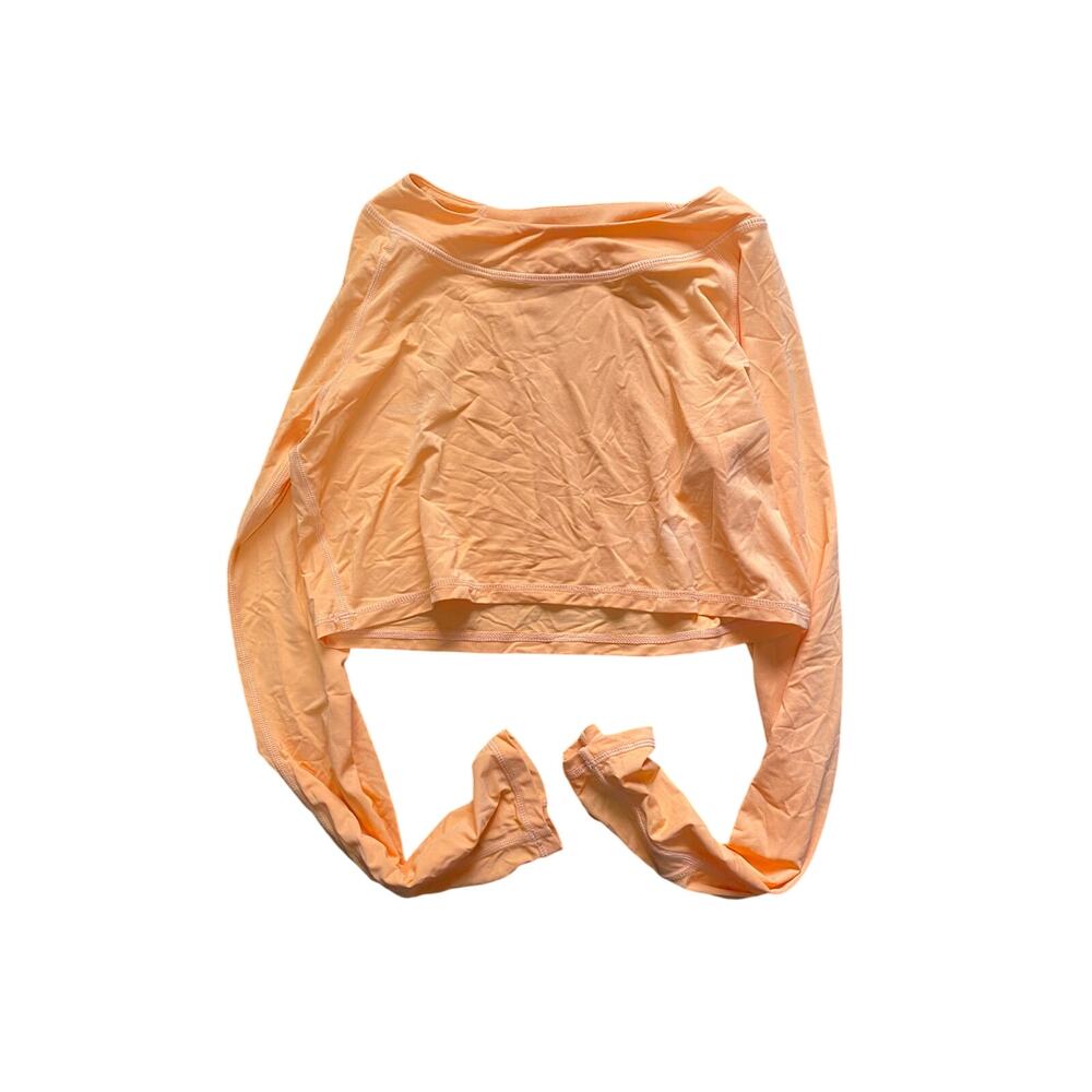 Bloq uv cropped orange top
